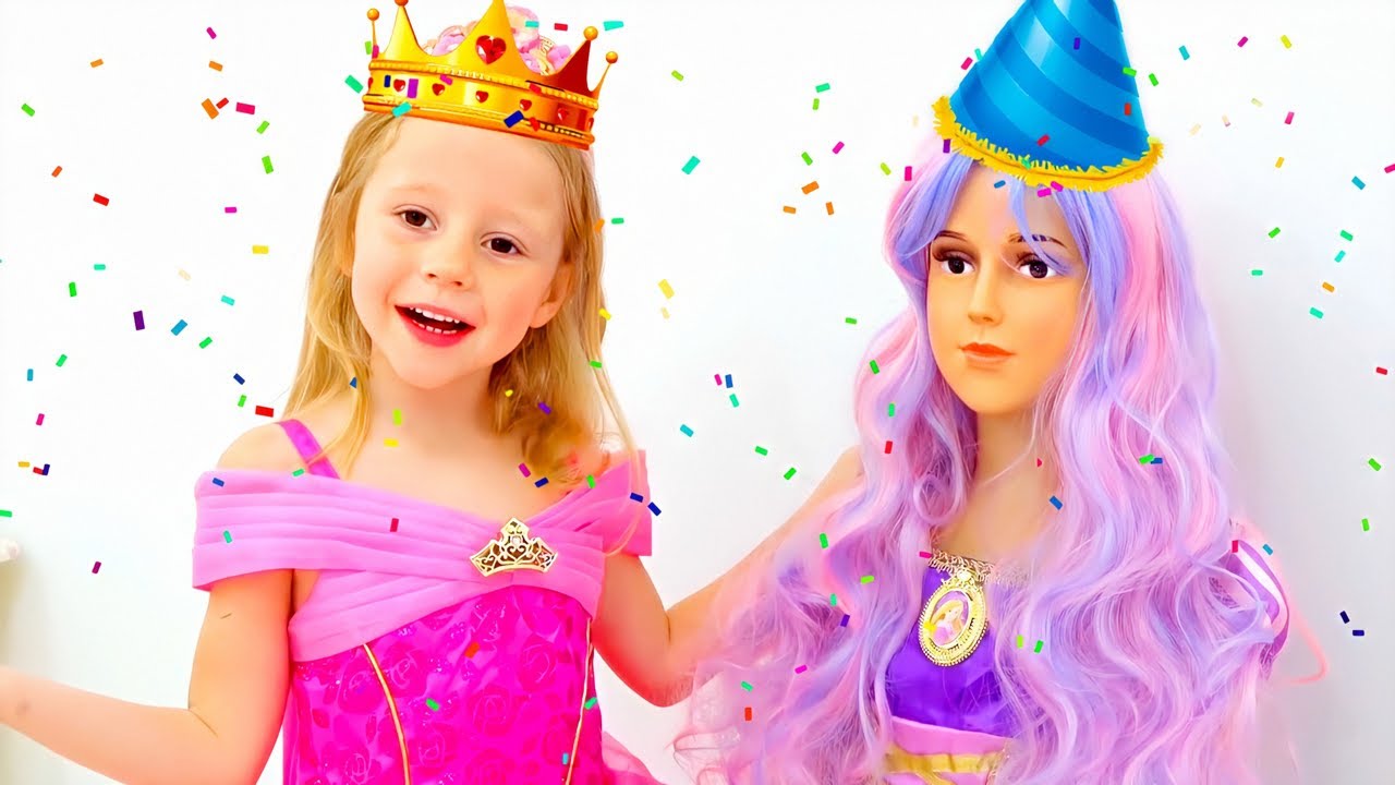 Nastya va à une fête de princesse pour les filles