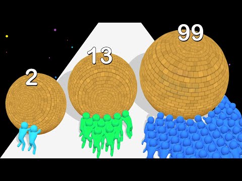 RESCUE PUSH 3D - Level Up Pusher (ASMR Math Games)