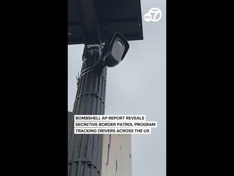 Bombshell AP report reveals secretive border patrol program tracking drivers across the US