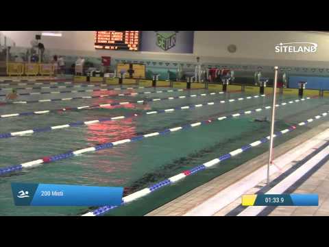 Serie 4 dei 200 Misti  Assoluti Maschi Master - Campionati Regionali Master 2015 VENETO e FRIULI VG