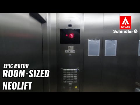 Big Atlas Schindler NeoLift Traction Elevator (Passenger) - Sylvia Hague Residential Tower - GO, BR
