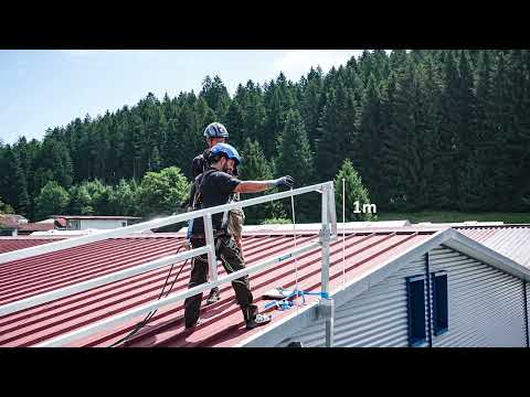 BAVARIA Giebel-Absturzsicherung "Gut abgesichert am Giebel"