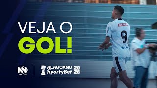 Veja o Gol do ASA contra o CRB ALAGOANO 2026