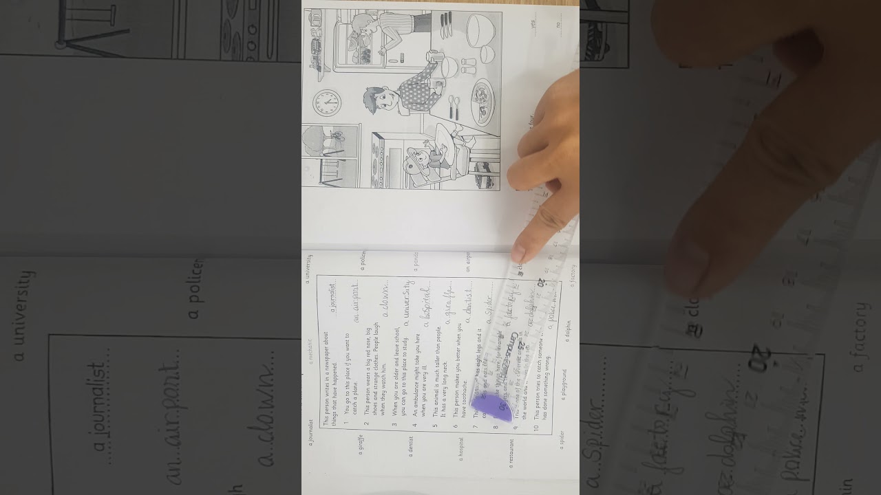 FLYERS 9 - TEST 2 - READING & WRITING - PART 1,2