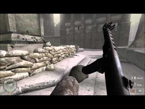 Call of Duty 2- Mission 6: City Hall "Veteran mode"