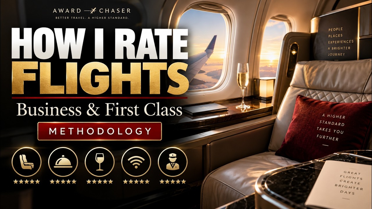 Award Chaser Rating Methodology - Business and First Class Flight Review