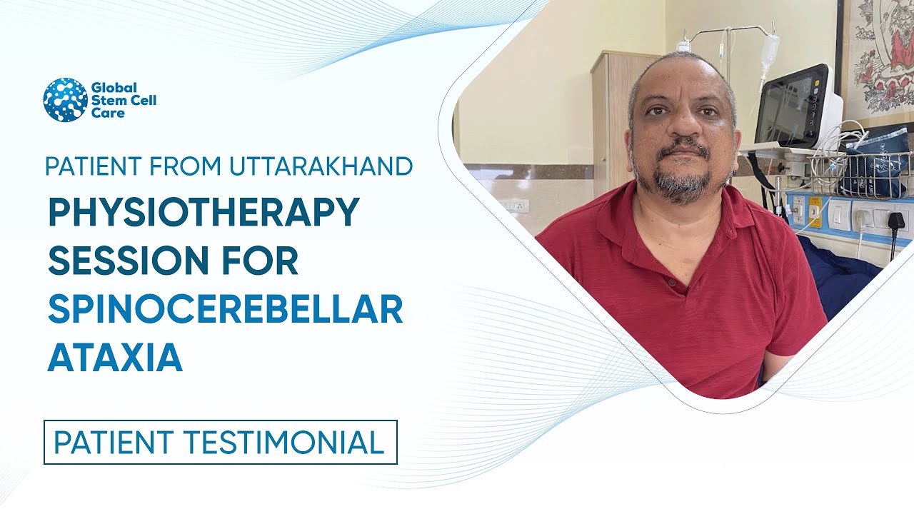 Stem Cell Treatment For Brain Disorder | Physiotherapy Session For Spinocerebellar Ataxia 
