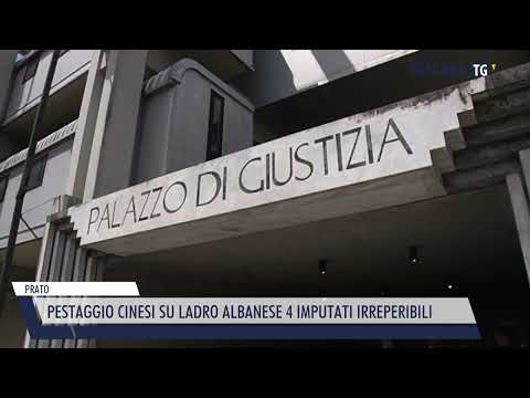 2023-04-13 PRATO - PESTAGGIO CINESI SU LADRO ALBANESE 4 IMPUTATI IRREPERIBILI