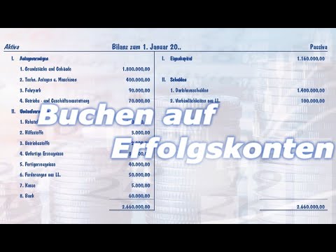 Folge 9 Gewinn- und Verlustkonto GuV