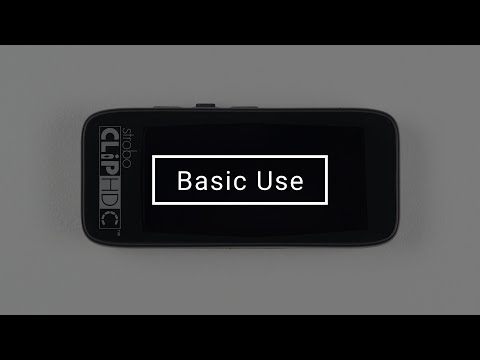 StroboClip HDC | Basic Use