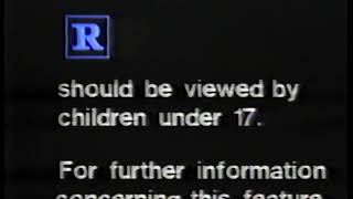 Cover art for The Following Motion Picture Has Been Rated R