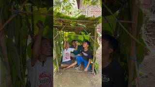 Download lagu MAKING HOUSES FROM LEAVES IS SO FUN #children'stoys #houses #kids #balls #clowns #balloons mp3