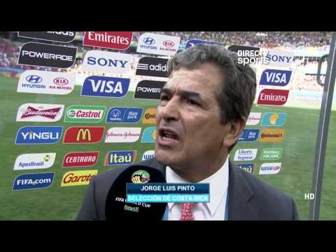 DIRECTV Sports™ - Costa Rica: declaraciones post partido Jorge Pinto