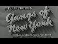 Gangs Of New York 1938
