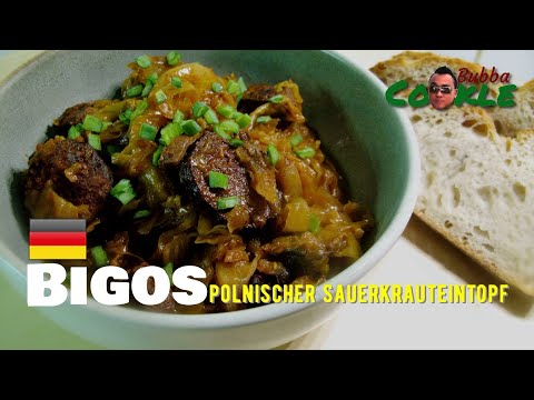 [DE] Rezept BIGOS - klassischer Polnischer Sauerkrauteintopf, Nationalgericht
