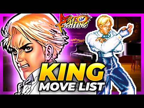 KING MOVE LIST - Art of Fighting / Ryuuko no Ken (AOF)
