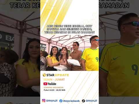 Yenni Ermella, Ozzy Saputra, and PAFINDO CELEBRITIES' CARING ACTION, SPREADING GOODNESS IN THE MO...