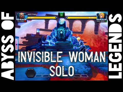 Abyss of Legends Invisible Woman Solo With Nick Fury - The Bleeds!