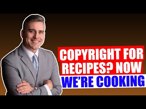 Copyright for Recipes? Now We’re Cooking