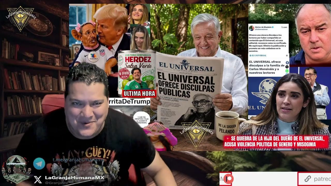 💥EL UNIVERSAL SE DISCULPA POR FAKE VS AMLO. LA DEGRADACION DE LA PRENSA ES DESCOMUNAL