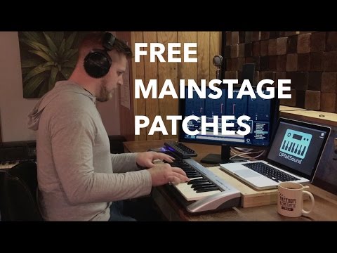 Free MainStage patches from the MainStage Starter Kit- Sunday Sounds