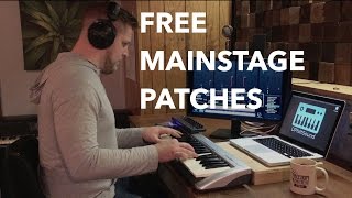 Free MainStage patches from the MainStage Starter Kit- Sunday Sounds