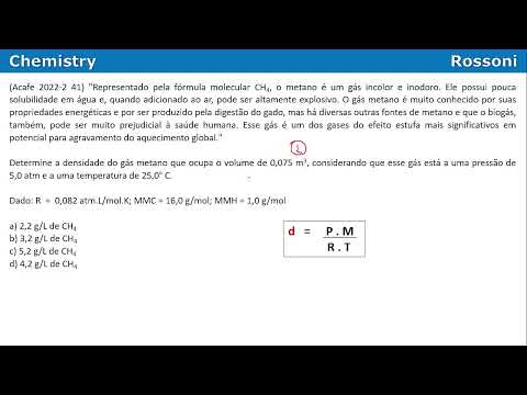 Acafe 2022-2 Q41 Medicina - Gases - O PORQUÊ ESSA QUESTÃO NÃO SERÁ ANULADA!