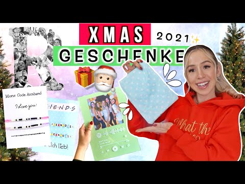 GESCHENKIDEEN FÜR DIE BESTE FREUNDIN 🎁 DIYs & Weihnachtsgeschenke für BFF 2021