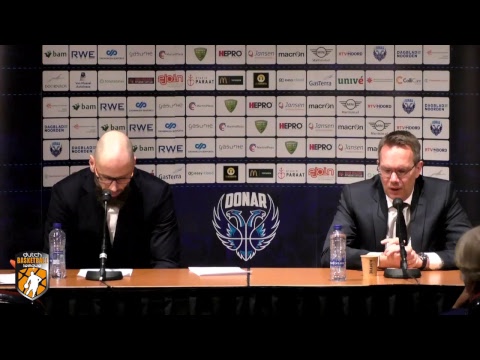 Persconferentie  Donar vs Dutch Windmills  -  270319