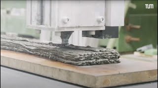 Beton aus dem 3D-Drucker | Additive Fertigung an der TUM