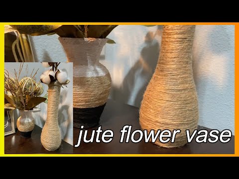 image-How do you glue rope to a vase?