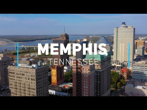 Memphis, Tennessee - Home of the Blues | 4K drone video