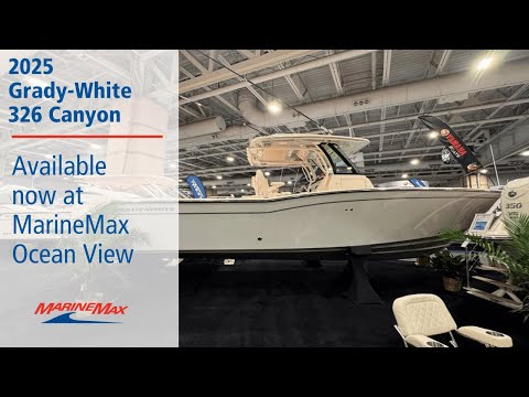 2025 Grady-White Canyon 326 for sale at MarineMax Ocean View, NJ