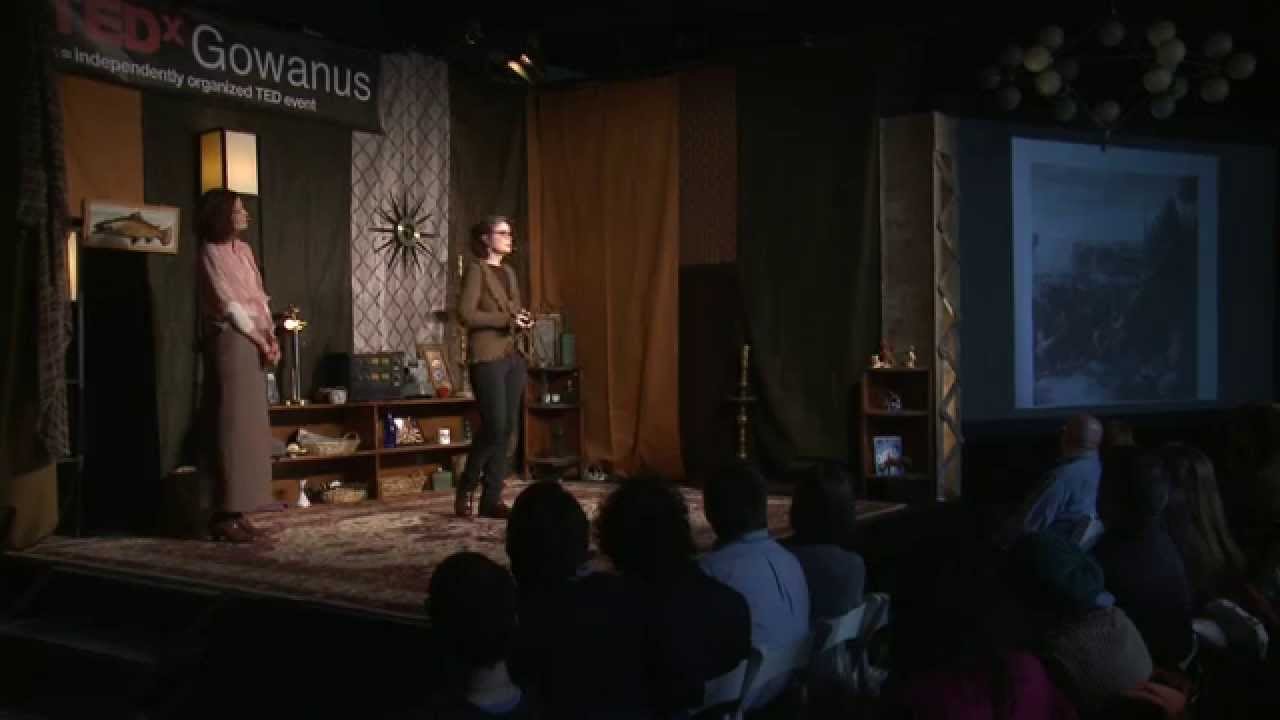 Collaborative art and historic inspiration: Sasha Chavchavadze and Angela Kramer at TEDxGowanus