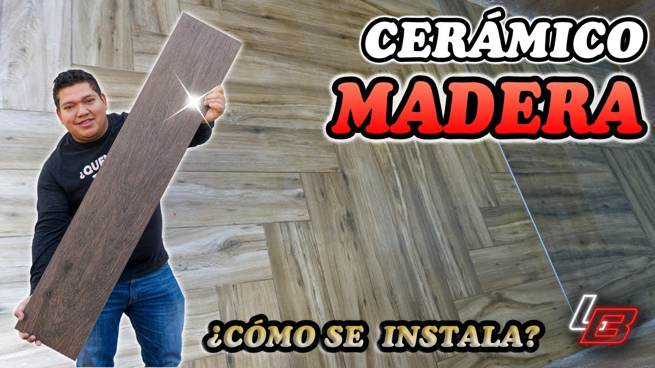 Cómo INSTALAR Cerámico tipo MADERA 🟫 || Los Bestauradores
