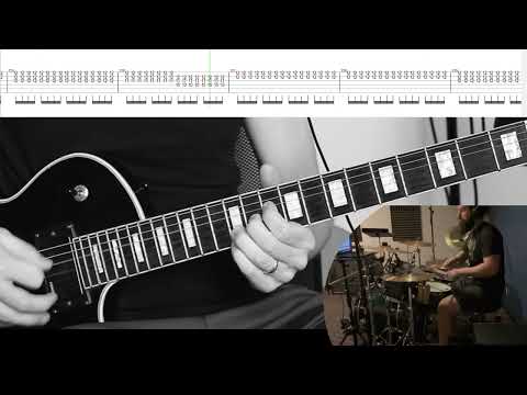Black Metal from Finland? Behexen - A distant call from darkness cover | Guitar tab | Tutorial