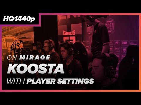 [CSGO DEMO] koosta (Gen.G) vs Chaos / 25 frags / Mirage // POV - Point of View