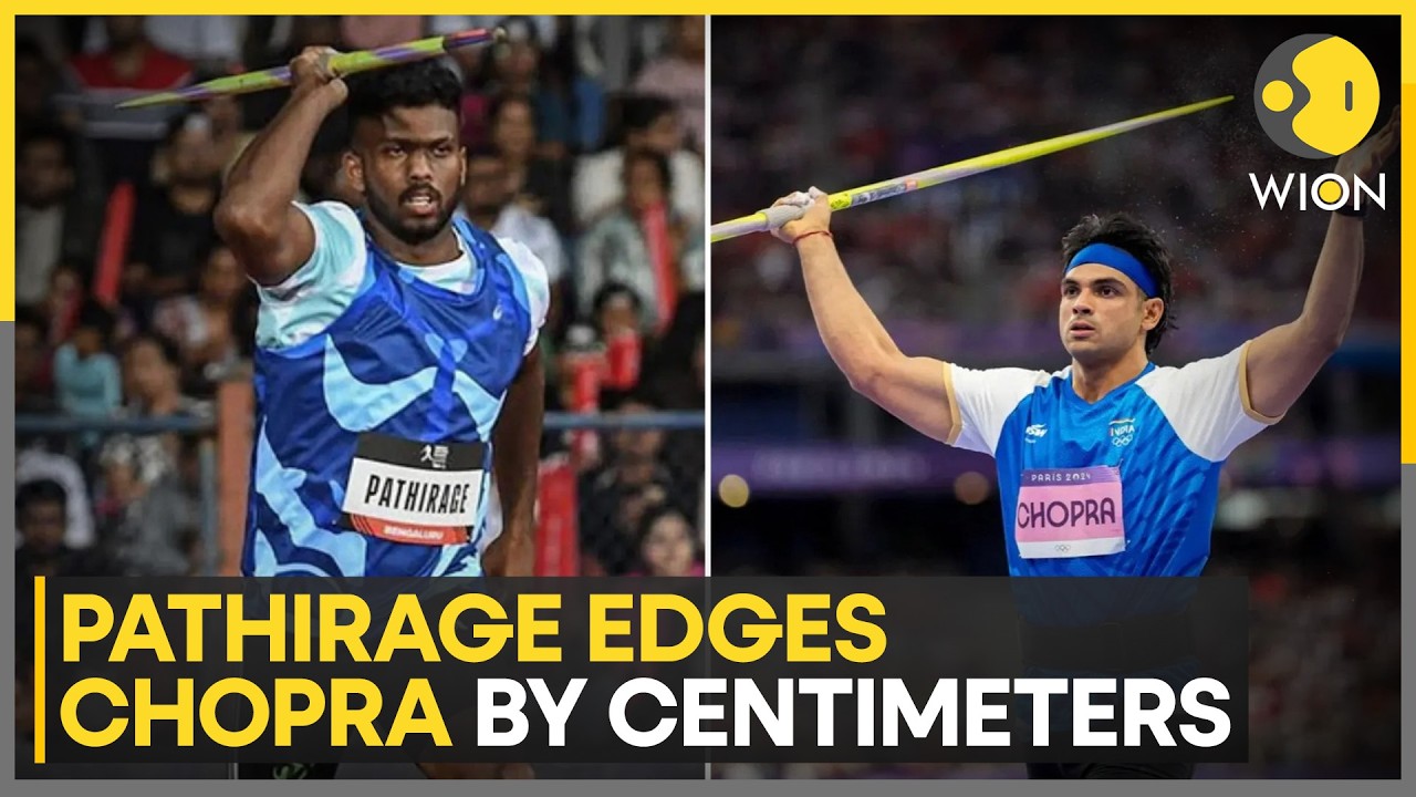 Sri Lankan Thrower Pathirage Wins Lausanne Javelin Thrower | WION News