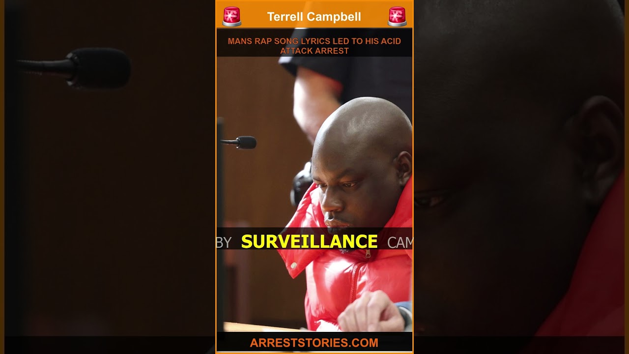 MANS RAP SONG LYRICS LED TO HIS ACID ATTACK ARREST