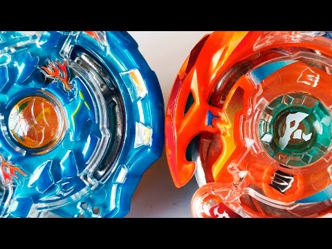 Jail Jormungand .I.Cy vs Blaze Ragnaruk .4C.Fl - [Beyblade Burst RAW] - ベイブレードバースト