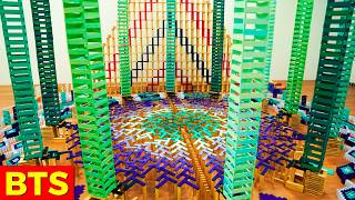 1 month to build... but will it work! (13,000 Dominoes)