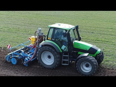 Bodenbearbeitung mit Deutz-Fahr und Lemken Heliodor 9 [DJI Phantom 4 Pro ] [Jim Yosef - Lights]