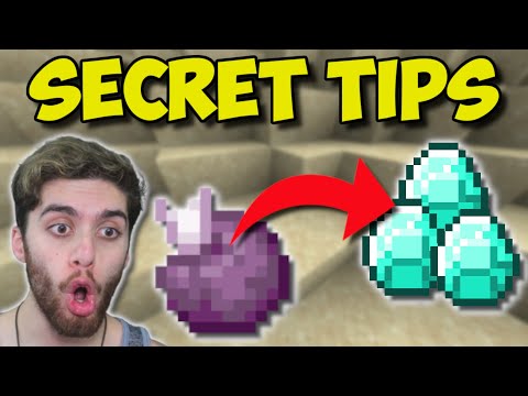 7 SECRET HACKS To Make Minecraft EASIER!!! - Minecraft Tips