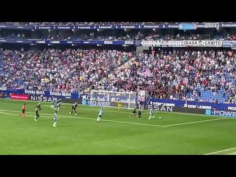 Gol de Martin Braithwaite 2-2  RCDE - Elche #rcde #RCDESPANYOL