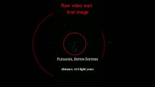 The Pleiades, Seven Sisters, Messier 45 #astrophotography #spece #shorts