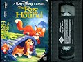 Opening To The Fox And The Hound US VHS 1994