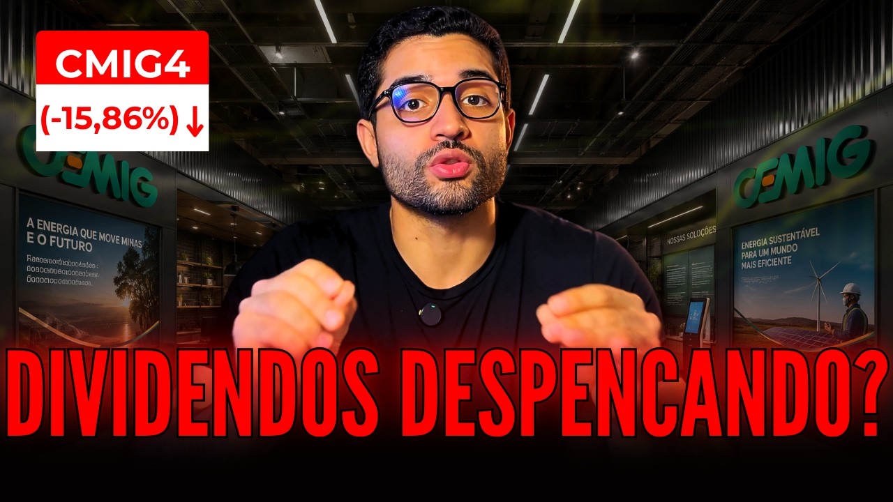 A REAL SITUAÇÃO DA CEMIG EM 2026: CMIG4 ESTÁ BARATA? DIVIDENDOS CAINDO?