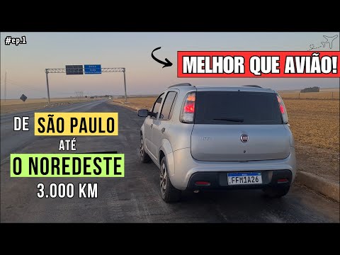 Como é viajar 3 mil KM de carro - DE SÃO PAULO AO NORDESTE (Rota, valores e lugares) #ep1