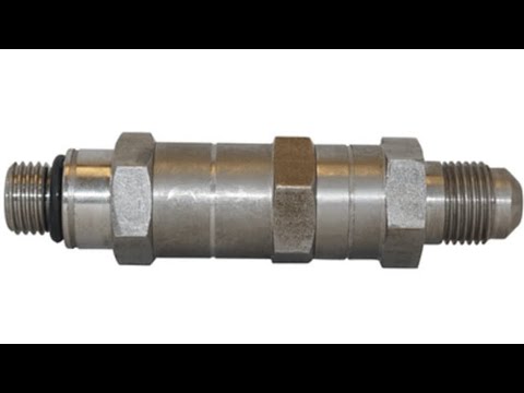 How to change the fuel retainer on detroit series 60 14 liters