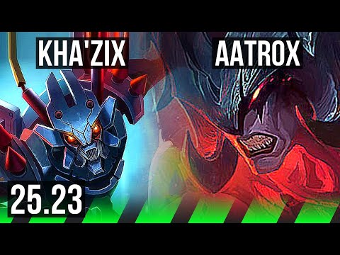 KHA'ZIX vs AATROX (JGL) | 15/4/10 | KR Diamond | 25.23